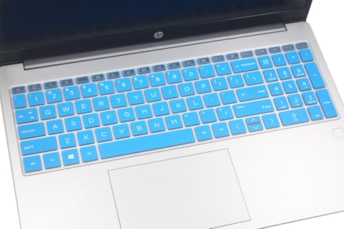 Keyboard Skin Compatible for 15.6" HP Laptop 15-fc 15-fd 15t-fd 15z-fc Series, HP Pavilion 15 15-eg/eh/er 15t-eg200/eg300 15z-eh300 Series, HP Pavilion 17z 17z-cp000 17z-ca200 17-cn 17-cp Series (Blue - color: Blue