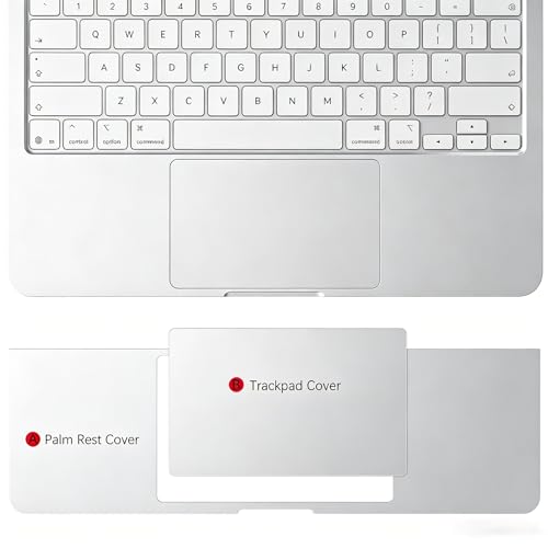 Palm Rest Protector for MacBook Neo 13 Inch, Palm Rest Cover Trackpad Cover Touch Bar Skin for MacBook Neo A18 Pro A3404 2026 - Silver - color: Silver