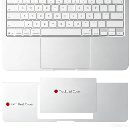 Palm Rest Protector for MacBook Neo 13 Inch, Palm Rest Cover Trackpad Cover Touch Bar Skin for MacBook Neo A18 Pro A3404 2026 - Silver - color: Silver