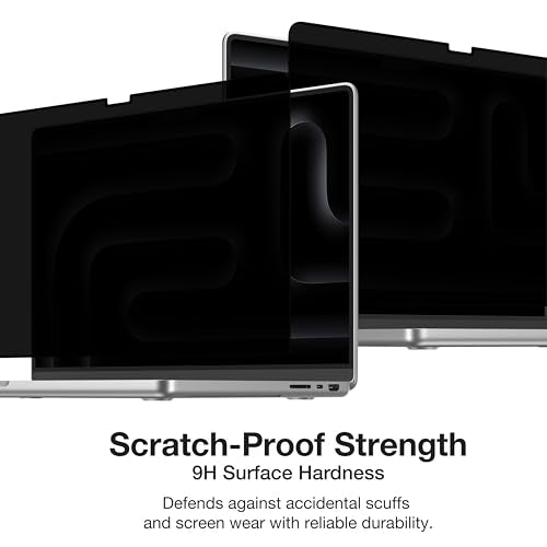 AMAZINGthing for MacBook Pro 16" [RADIX MagPrivacy] M5/M4/M3/M2/M1, Magnetic Screen Protector, ±30° Privacy Viewing, Removable Privacy Film, 9H Hardness, 200μm Thin Profile, Reusable with Folder - size: MacBook Pro 16" M1/M2/M3/M4/M5 Series