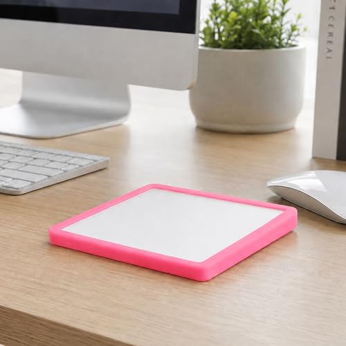 Silicone Cover for Magic Trackpad 2 & USB-C, Anti-Slip Washable Protective Case, Thin Skin Protector for Apple Magic Trackpad - color: pink