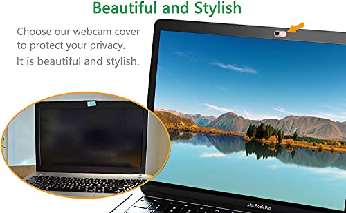 CloudValley Laptop Camera Cover Slide, Metal 0.023 Inch Ultra-Thin, Pink | Webcam Cover for MacBook Pro / Air, Laptop, iMac, iPad, iPhone 8/7, PC Accessories, Privacy Web Camera Protection, 2 Pack - color: Pink-2 Pcs
