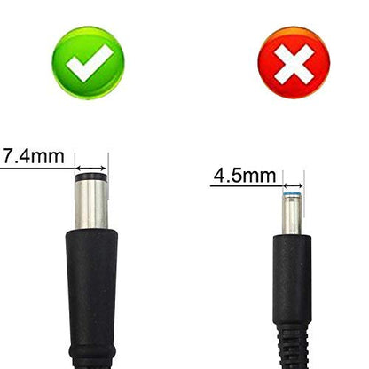 65W Laptop Charger Compatible with HP Pavilion DV7 DV6 DV5 DV4 DM4 G7 G6 Series, Probook, Compaq Cq57 Cq62 Cq56 Cq61 Cq60 Cq58,2000-329WM 2000-2A20NR 2000-20NR 2000-2020NR Power Adapter Supply Cord