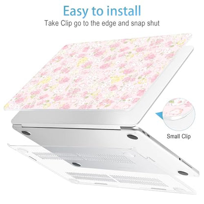 Mektron Case for 2026 MacBook Neo 13-inch A18 Pro chip A3404 Laptop Cover with 13-inch (Diagonal) Liquid Retina Display+ Keyboard Cover+ Screen Protector, Fashion Daisy - color: Fashion Daisy
