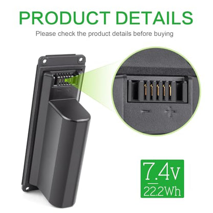 TREE.NB 7.4V 22.2Wh 061384 Battery for Bose Soundlink Mini I one Gen 1 Speaker US Version bateria para 413295 61385 61384 61386 63287 061384 061386 063287 - size: ‎061384