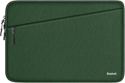 Laptop Sleeve Case 14 inch, Traveling Water Resistant Laptop Case with Pocket, Shockproof Protective Carrying Notebook Bag Compatible for 14 Inch MacBook Air/Pro, HP, Lenovo, Dell, ASUS, Acer, Green - color: Green, size: 14 Inch