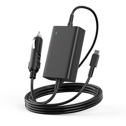 100W USB C Laptop Car Charger Compatible with Dell Latitude/XPS/Precision,MacBook Pro/Air,Car Laptop Power Adapter