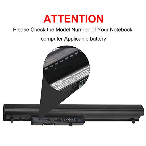 ASUNCELL 776622-001 LA04 Laptop Battery Replacement for HP Pavilion 14 15 241 247 248 340 345 G1 G2 LA03DF 15-F272WM 15-F233WM 15-F211WM 752237-001 728460-001 4 Cells 14.8V 41Wh - color: LA04