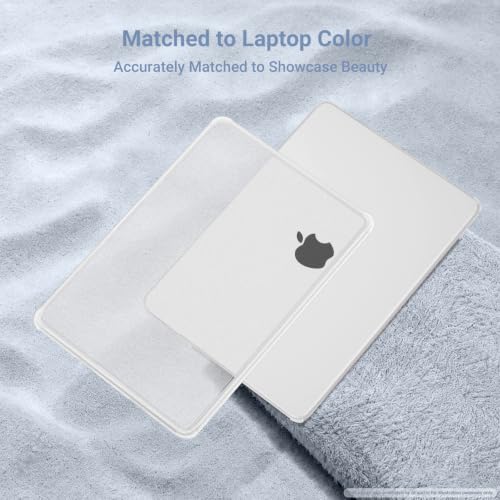 MOSISO Compatible with MacBook Neo Case 13 inch 2026 A3404 A18 Pro Chip | Anti-Cracking Cover Matte Finish Seamlessly Closes Protective Hard Shell Case Cover with TPU Bumper, Matte Clear - color: Matte Clear