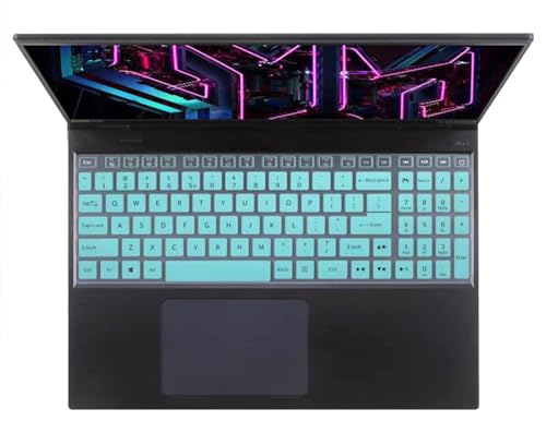 Keyboard Skin Compatible for Acer Nitro 5 AN515-58/57/56/54/55/45/43/44 AN517-54/53/51/52 15.6" 17.3", Acer Predator Helios 300 PH315-54/53/52 PH317-56/54/53 15.6" 17.3", Nitro 7 AN715-51/52 (Mint) - color: Mint, size: Compatible for 2023 Acer Predator He