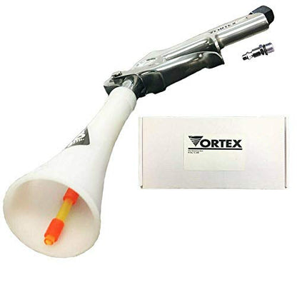 HI-TECH Vortex II Air Cleaning Gun – Pro Auto Detailing Tool for Deep Cleaning Interiors & Exteriors – Uses Air Compressor – Blasts Dust, Dirt & Grime Fast - style: Vortex II