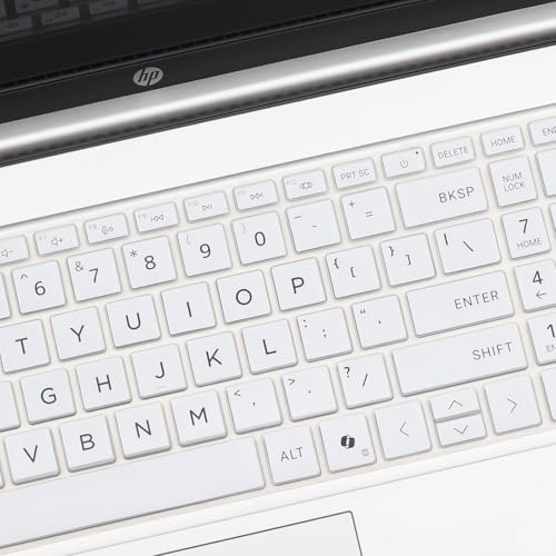 Keyboard Cover for 2026-2024 HP Laptop 15-fc 15-fd 15.6" Series 15z-fc000 15t-fd000 15-fd0123dx 15-fd0127dx 15-fc0245dx 15-fc0025dx 15-fd0023dx 15-fd0005dx 15t-fd100 fd0083wm 15-fc0093dx-White - color: White
