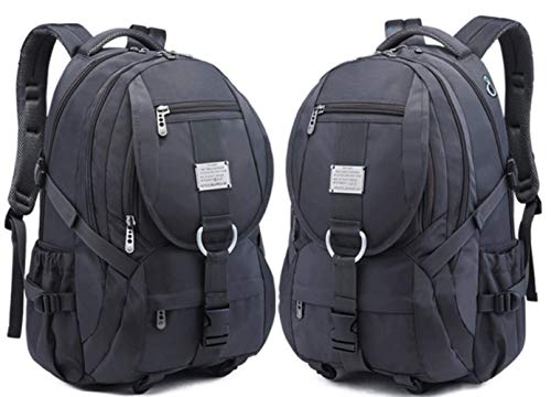 Laptop Backpack, Daypack with USB Port for Travel/Business/College/Women/Men - color: Grey