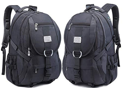 Laptop Backpack, Daypack with USB Port for Travel/Business/College/Women/Men - color: Grey