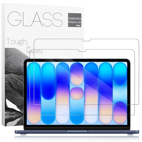2Pack- 9H Tempered Glass 13" Screen Protector for 2026 MacBook Neo 13 Inch Screen Protector A18 Pro chip, Bubble Free, Ultra Thin HD Transparency, Anti Scratch - color: MacBook Neo 13 inch, size: 2pc