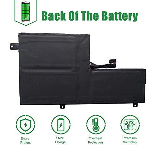 L15M3PB1 L15L3PB1 Laptop Battery Replacement for Lenovo Chromebook C330 81HY0000US S330 81JW0000US Series SB10W67248 5B10W67285 SB10W67366 5B10W67340 5B10K88047 5B10K88048 11.1V 45Wh - size: 10.2*5.9*1.2inch L15M3PB1