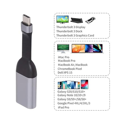 Cable USB-C Type-C Source to HDMI 4K 60hz Sink HDTV Adapter Ultra Slim Flat Cable 1080p for Laptop Tablet Phone - style: HDMI