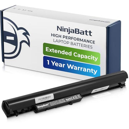 NinjaBatt Battery for HP 746641-001 740715-001 OA04 OA03 15-R029WM 15-R052NR 15-R015DX 15-G020DX 15-R137WM 15-D035DX 250 G3 15-D020DX HSTNN-LB5Y 0AO3 – High Performance [4 Cells/2770mAh/41wh] - size: HP OA04 OA03