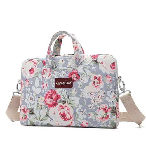 Water Resistant Laptop Shoulder Messenger Bag Sleeve Case for MacBook Pro 16 inch and 15 inch-15.6 inch laptop (Rose Blue) - color: Rose Blue
