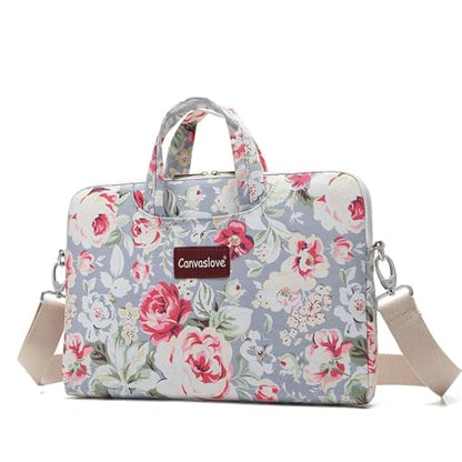 Water Resistant Laptop Shoulder Messenger Bag Sleeve Case for MacBook Pro 16 inch and 15 inch-15.6 inch laptop (Rose Blue) - color: Rose Blue