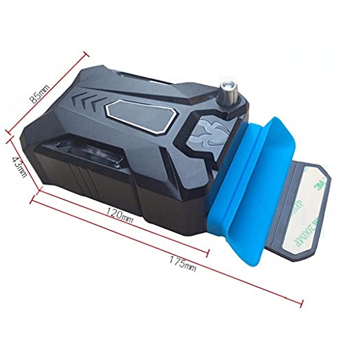 Vacuum Portable Laptop Cooler Air External Extracting Cooling Fan Notebook for 15 .6 17 Inch