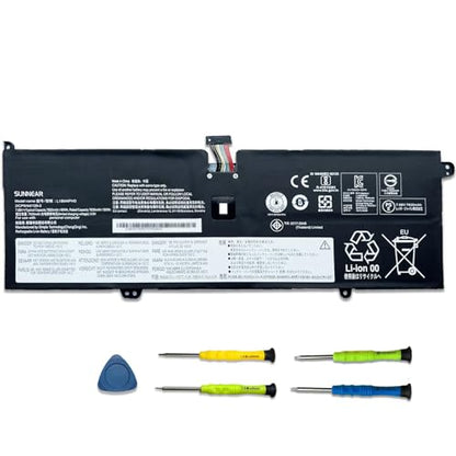 L18M4PH0 L18C4PH0 7.68V 60Wh Laptop Battery Replacement for Lenovo Ideapad Yoga C940-14IIL Series Notebook 5B10T11585 5B10W67374 5B10T11586 5B10W67180 - size: 12.64*2.76*1.50 inches L18M4PH0