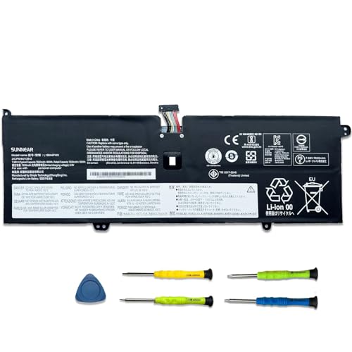 L18M4PH0 L18C4PH0 Laptop Battery for Lenovo Ideapad Yoga C940-14IIL | 7.68V 60Wh; P/N: 5B10T11585 5B10W67374 5B10T11586 5B10W67180 - size: 12.64*2.76*1.50 inches L18M4PH0