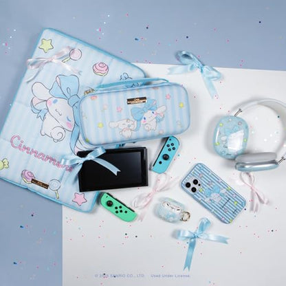 Sonix x Sanrio | Puffy Laptop Sleeve | 15-16 Inch, Quilted Pillow Puffer Laptop Carrying Case, Computer Sleeve | Cinnamoroll Lovely Ribbons - color: Cinnamoroll Lovely Ribbons