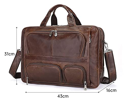 Office 17 Inch Laptop Bag,Large Business Briefcase for Men men,Travel Laptop Shoulder Bag