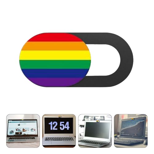 Homoyoyo 3pcs Webcam Cover Slide for Laptop, Tablet, and PC – Privacy Protection, Ultra Thin Sliding Camera Cover Compatible with Desktop and Notebook Computers
