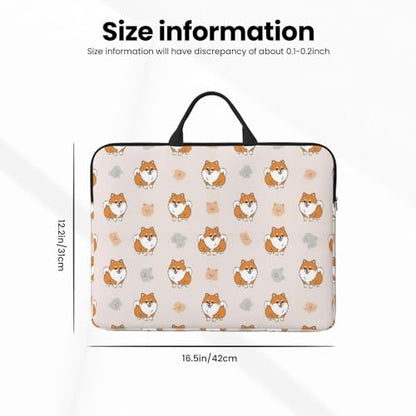 Laptop Case 14 Inch, Soft Shockproof Laptop Sleeve with Handle, Protective Bag - color: Pattern (670)