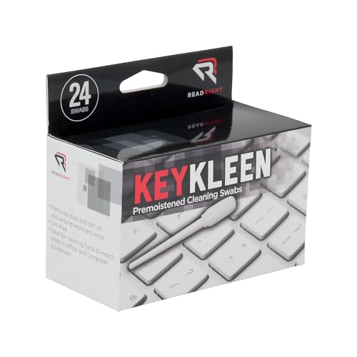 RR1243 KeyKleen Premoistened Cleaning Swabs 24/Box