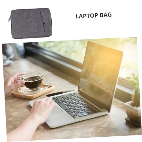 LALAFINA 1Pc Laptop Sleeve Case for Lightweight Pouch Organizer with Double Zippers for Office Travel and Leisure for Accessories and Essentials