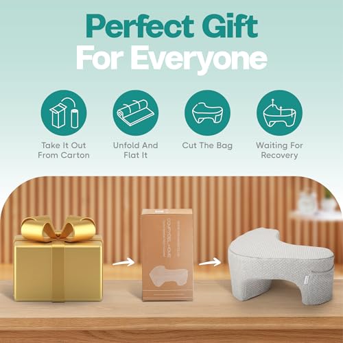 Memory Foam Reading Pillow with Arm Rests & Pocket | Lap Desk for Laptop, Reading and Relaxing on Bed, Couch, or Floor, Armrest and Gaming Pillow – Ideal for Ultimate Comfort and Support