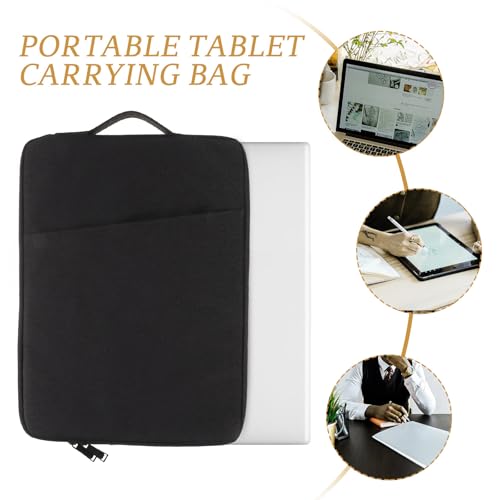 Zerodeko Shockproof 15.6-inch Laptop Sleeve and Tablet Bag Sturdy Protective Case with Handle for Outdoor Use and Travel