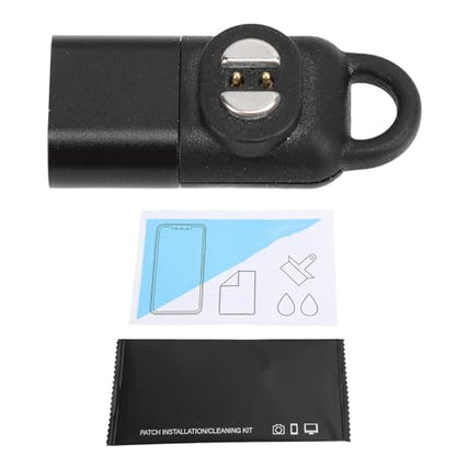 Zunate Magnetic Charger Adapter for BC01 Bone Conduction Headphones, USB C Charging Converter with Aluminum Alloy Housing and Stable Magnetic Probe