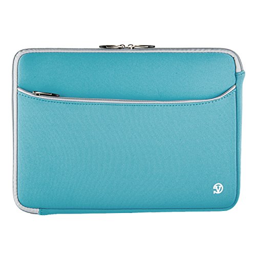 Vangoddy Neoprene Protector Carrying Case Sleeve for 13 to 13.3 Inches Laptops (Neoprene13LBLU) - color: Blue/Gray, size: 13-13.3"