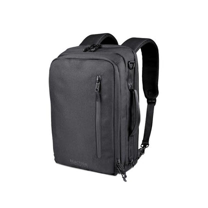 Kenneth Cole REACTION Parker 16" Polyester Tech Covertible Backpack/Briefcase, Black - size: 16"