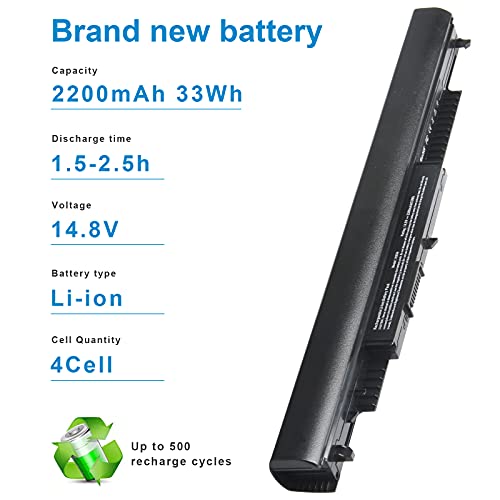 TREE.NB 807956-001 807957-001 Replacement Laptop Battery for HP Spare 807611-421 HS04 HS03 Notebook 15-AY039WM 15-ay013nr 15-AY009DX 15-ay191ms 15-ac130ds TPN-I119 HSTNN-LB6U G4/G5 240 245 246 250 256 - color: HS04