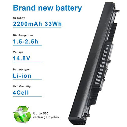 TREE.NB 807956-001 807957-001 Replacement Laptop Battery for HP Spare 807611-421 HS04 HS03 Notebook 15-AY039WM 15-ay013nr 15-AY009DX 15-ay191ms 15-ac130ds TPN-I119 HSTNN-LB6U G4/G5 240 245 246 250 256 - color: HS04