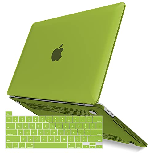 IBENZER Compatible with MacBook Pro 13 Inch Case M2 M1 2026 2025 2024 2023 2022 A2338 A2289 A2251 A2159 A1989 A1706 A1708, Hard Shell Case & Keyboard Cover for Mac Pro 13, Avocado Green, T13AVGN+1 - color: Avocado Green