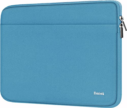 14 inch Laptop Sleeve, Shockproof Protective Notebook Cover Bag with Accessory Pocket, Durable Carrying Laptop Case Compatible for MacBook HP Lenovo Dell Asus Acer, Sky Blue - color: Sky Blue, size: 14 Inch