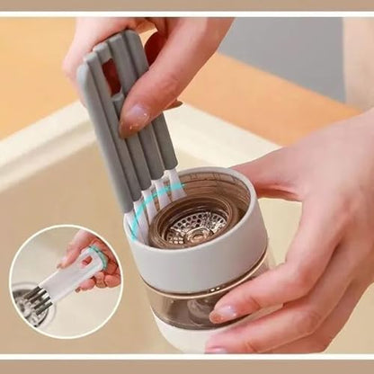 1PC Multifunction Computer Cleaning Kit – Soft Brush Keyboard Cleaner, Gap Dust Remover & Keycap Cleaning Tool for Laptop, PC, Mechanical Keyboard, Electronics