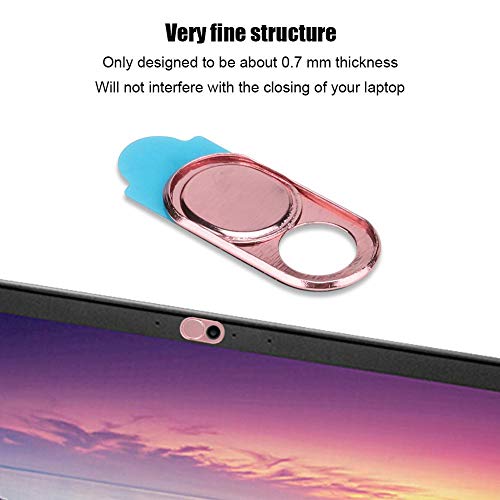 ASHATA 3pcs Metal Camera Lens , Ultra Thin Camera Cover Webcam Cover Blocker Slider for Smartphone Tablet Desktop Laptop ()