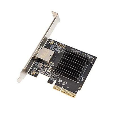 1 Port 10 Gigabit Ethernet Network Card - PCIe x4 10Gb 10GBASE-T NIC AQTION AQC107-10Gbps Ethernet PCI-Express x4 Adapter SD-PEX24055 - size: 1-Port 10G SD, style: 10 Gigabit