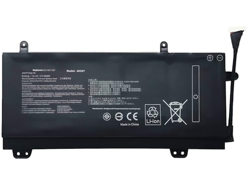 55Wh C41N1727 Laptop Battery Replacement for Asus Zephyrus GM501 GM501G GM501GS GM501GM ROG GU501 GU501GM Series Notebook 0B200-02900000M High Performance - style: C41N1727