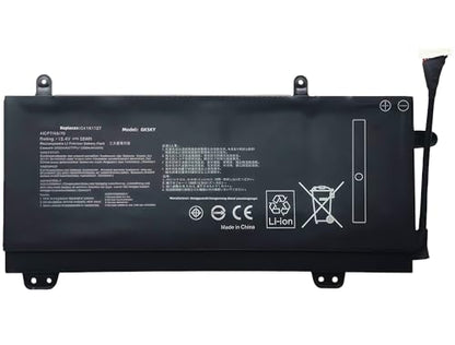 55Wh C41N1727 Laptop Battery Replacement for Asus Zephyrus GM501 GM501G GM501GS GM501GM ROG GU501 GU501GM Series Notebook 0B200-02900000M High Performance - style: C41N1727