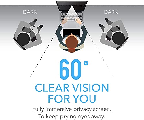 13.3 Inch Laptop Privacy Screen Shield for 16:9 Widescreen Display, Anti-Peeping Data Security Protective Film, Notebook Anti-Glare & Blue Light Blocking Filter, Reduce Eye Strain