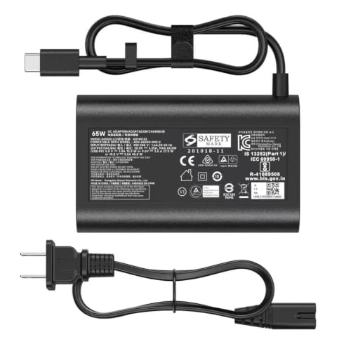 65W USB C Laptop Charger Compatible with LG Gram 14 15 16 17 Series, 17Z90N 16Z90P 15Z90N 14Z90P Superslim 15Z90RT 20V 3.25A Type C Power Adapter Replacement Laptop Power Cord Supply