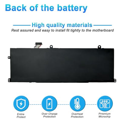 WE04XL N39857-005 Battery Replacement for HP X360 Spectre 14-EU 14-eu0098nf, Envy X360 16-AC 16-AD 2-in-1, Pavilion Plus 14-ew 14-ey 16-ab 16t-ab 14-ey0000 Series Notebook TPN-DB1Q 68Wh - size: 10.83*4.02*0.24inch WE04XL